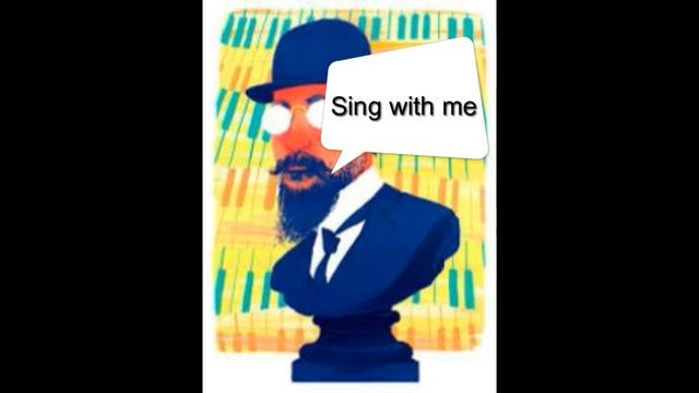 Sing with me - E. Satie - Les anges (n. 1 from Trois Mélodies de 1886; original key)