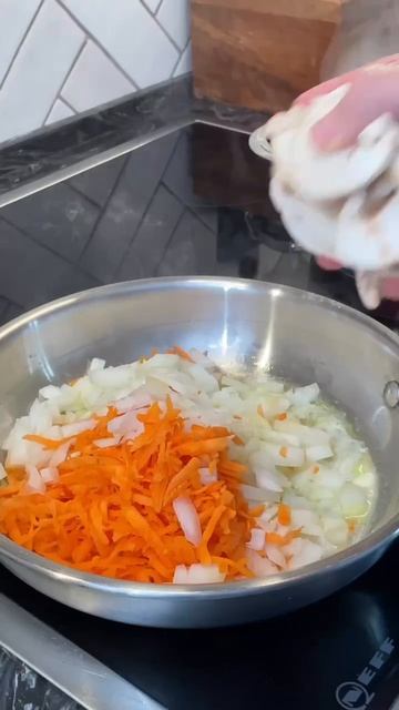 🍜 Чечевичный суп с грибами