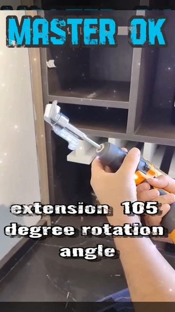 Удлинитель с Углом Поворота 105° на Шуруповёрт !