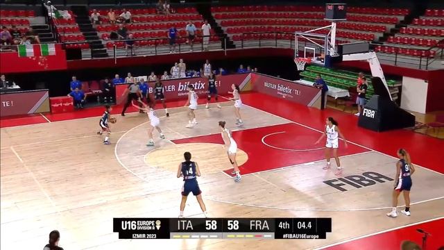 Emma Broliron Demi-Finale Euro U16 2023 Vs Italy