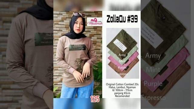 KAOS LENGAN PANJANG WANITA MODEL TERBARU