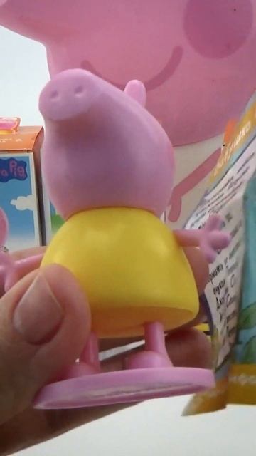 Свинка Пеппа сюрпризы в коробочках. Peppa pig