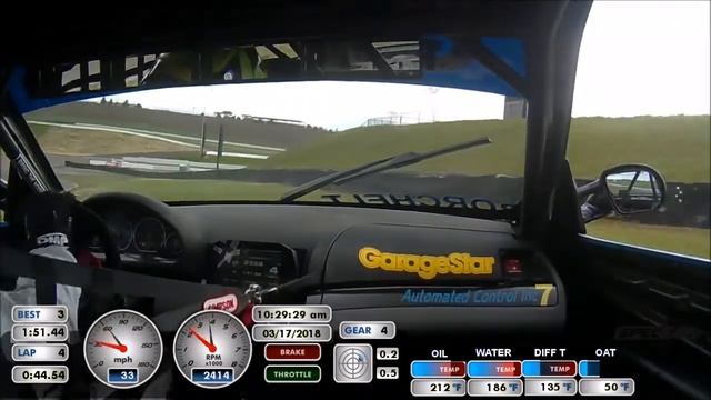 SPEC E46 Sonoma Sunday 3-17-18 Turn 6 FAILURE