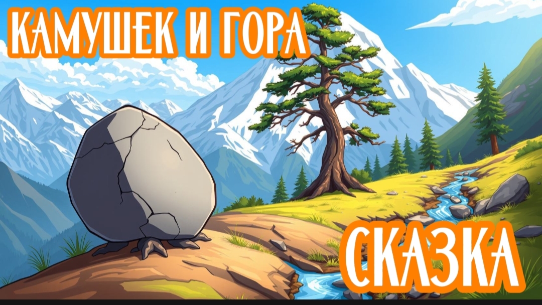 ДЕТСКАЯ СКАЗКА | КАМУШЕК И ГОРА | СКАЗКА ДЛЯ ДЕТЕЙ