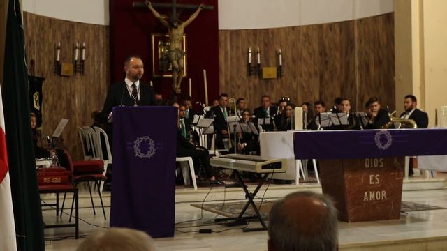 Presentación Pregonero. Antonio García. Pregón Semana Santa 2017.