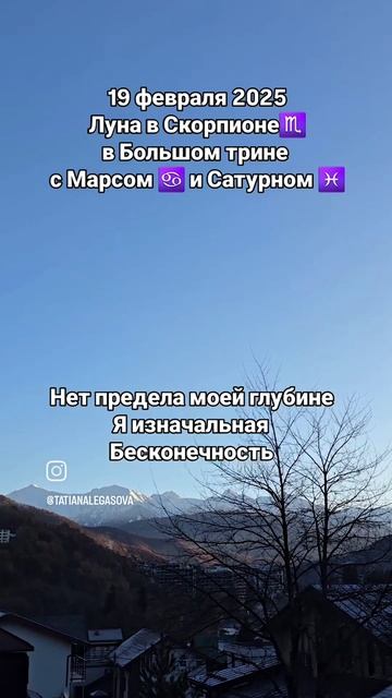 #19февраля2025 #гороскопдня