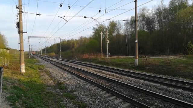 Встреча ВЛ11-314 и ВЛ10у-1021...