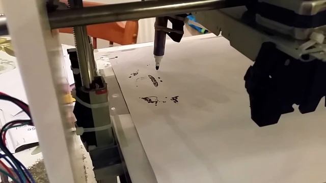 diy drawbot /pen plotter using ramps 1.4 and marlin