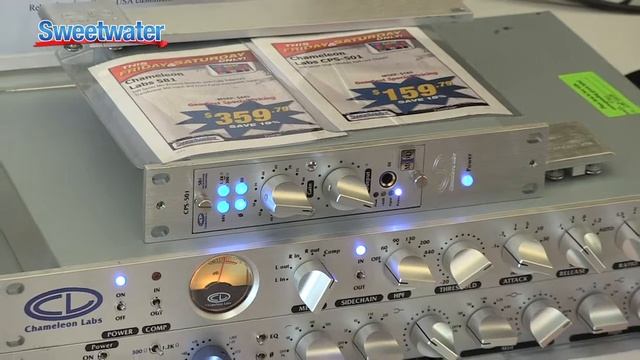 GearFest 2012 Chameleon Labs 581 500 Series Mic Preamp Overview - Sweetwater Sound