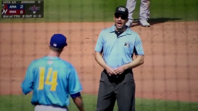 Amarillo Sod Poodles hitting coach ejected from game 5/1/22