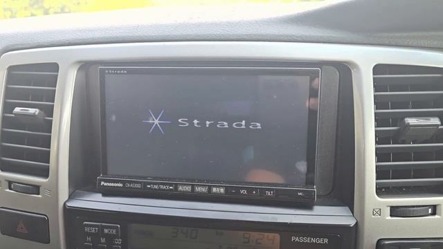 Образ SD  карты Panasonic Strada CN-AS300D видеоотчёт прислал покупатель