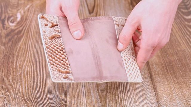 Обзор кожаной обложки на паспорт KARYA 20920