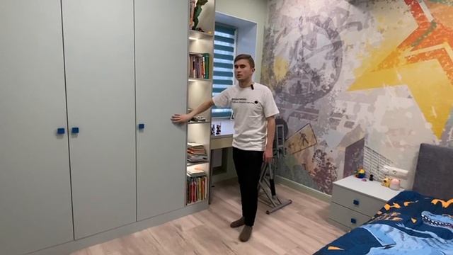 Обзор мебели в детской комнате от студии Ильдара Ильясова