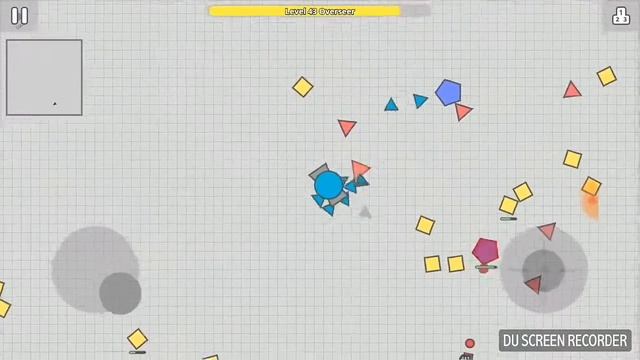 Топовый танк "Manager" в diep.io