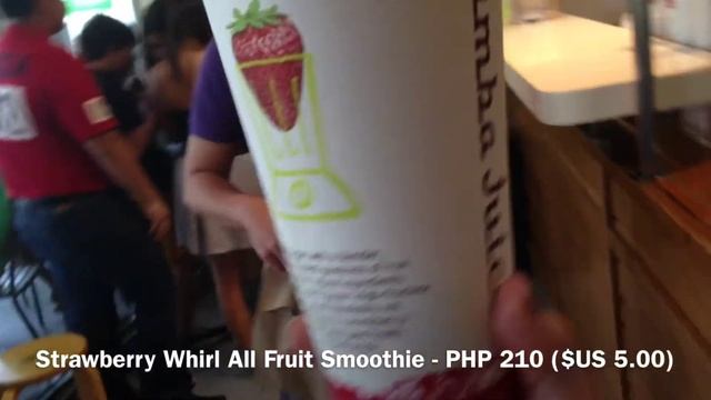 Jamba Juice Bonifacio High Street Central Taguig Philippines by HourPhilippines.com