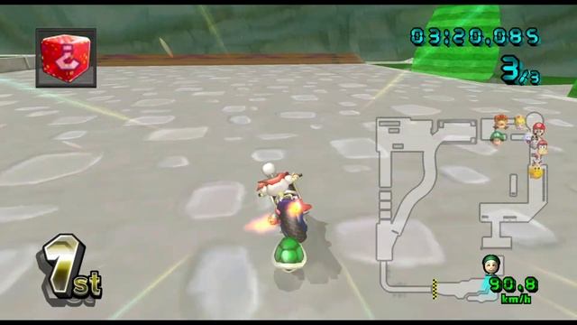 Mario Kart Wii Luminous CT Pack - Papyrus Mod Gameplay (Part 11)