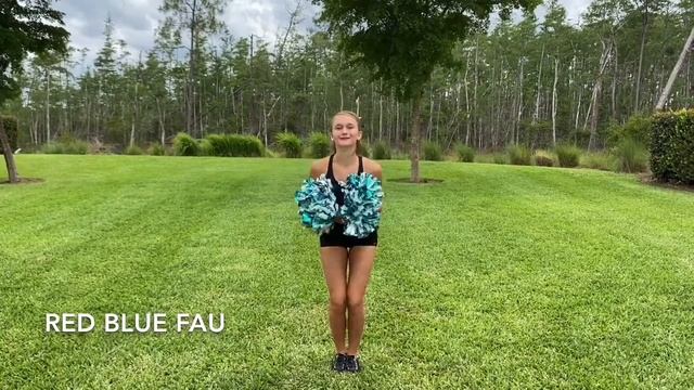 Taylor Pitt FAU Cheerleading Tryout