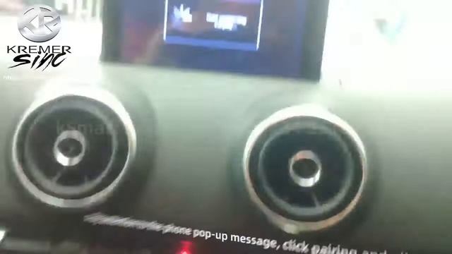 Установка блока Carplay на Audi A3
