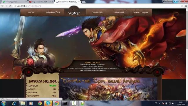WebSite Perfect World v1