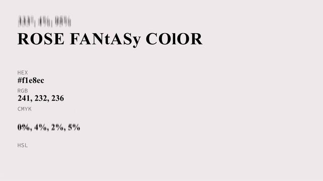 Rose Fantasy color #f1e8ec hex Cool Grey color f1e8ec