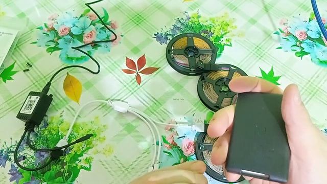 Посылка из Китая светодиодная лента часть 11080P456251321