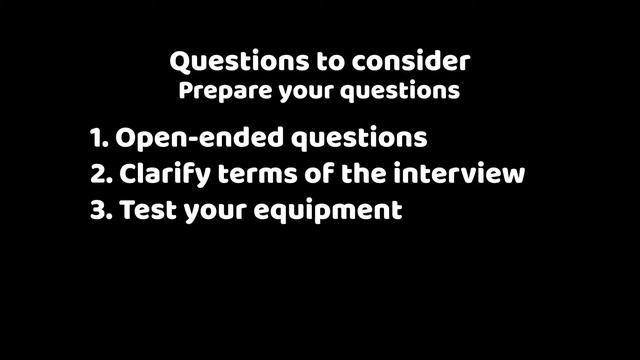 3: What Makes a Good Interview: TLE Video Series