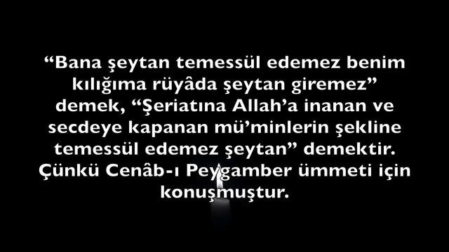 Şeytan Kâhır Esmâsının Zuhûrudur! (Münir Derman (k.s.))