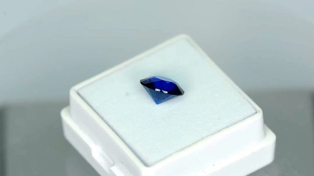 2.49ct Sapphire with Lotus report