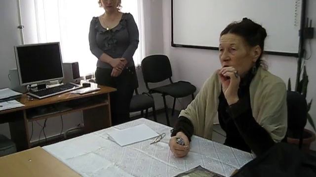 Встреча с В. Рузавиной. 2012 год