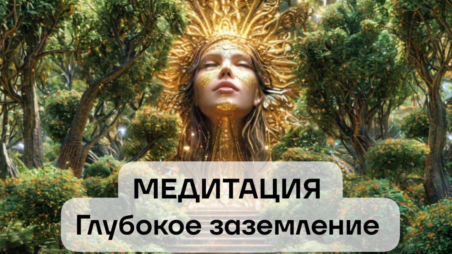 Медитация "Глубокое заземление"