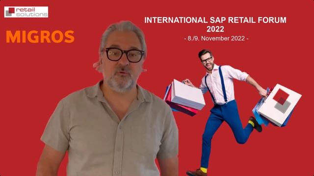 Philipp Rohe gibt die ersten Kunden-Speaker des International SAP Retail Forum bekannt.