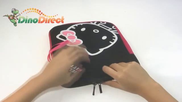 10in Hello Kitty Pattern Anti Slip Laptop Sleeve Case Bag  from Dinodirect.com