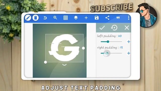 How to make modern glitch logo on Android || pixellab