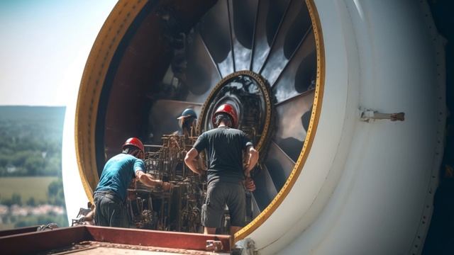 A Wind Turbine Fire Kills 2 Maintenance Workers As They Embrace