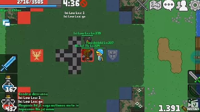 rucoy online: PvP pwos vs Michel