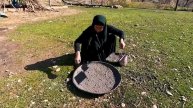 2023.01.29 ВЫПЕЧКА ХЛЕБА РЯДОМ С ШОССЕ эта Женщина-кочевница делает все сама (360р)