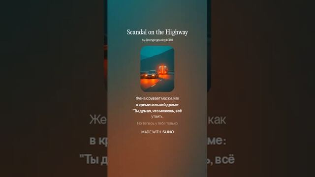 Scandal on the Highway