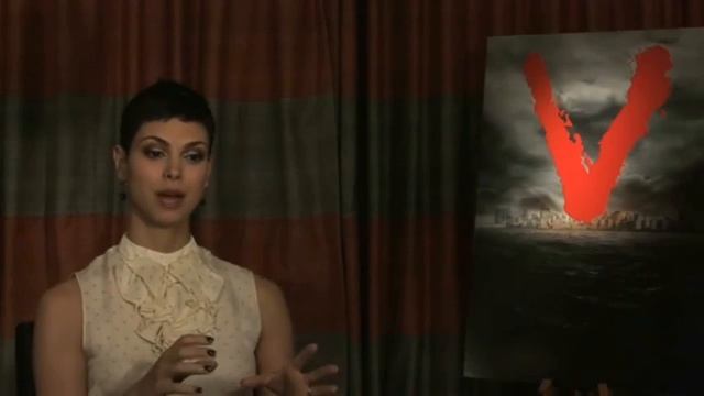 V: The New Series  - Morena Baccarin " Anna " Interview..