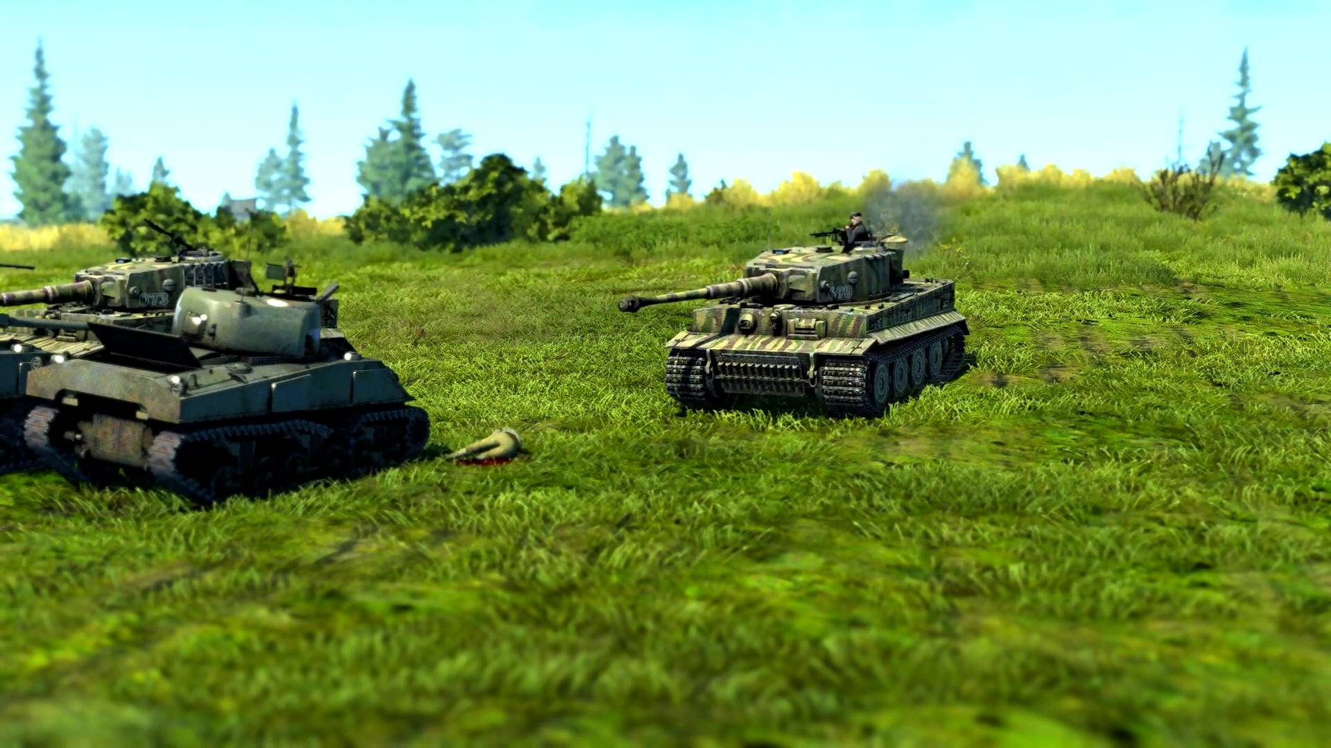 Тигр против M4 Sherman
Gates of Hell Ostfront