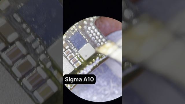 Сравнение флюсов Ersa, Shenmao, Sigma, Fluxplus  на лужении серых пятаков на середине iPhone 12