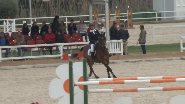 STEFANIA BUZYKANOVA & HIDRO VAN DE OUDE. 11.04.2015, 1.30m