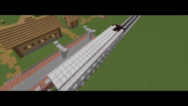 Поезд lirr m3 emu Minecraft Timelapse