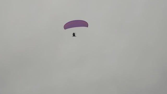 Первый полет fpv параплана