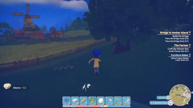 My Time At Portia | Part #2 | Craft Fishing Rod, wooden storage dan Copper Bar