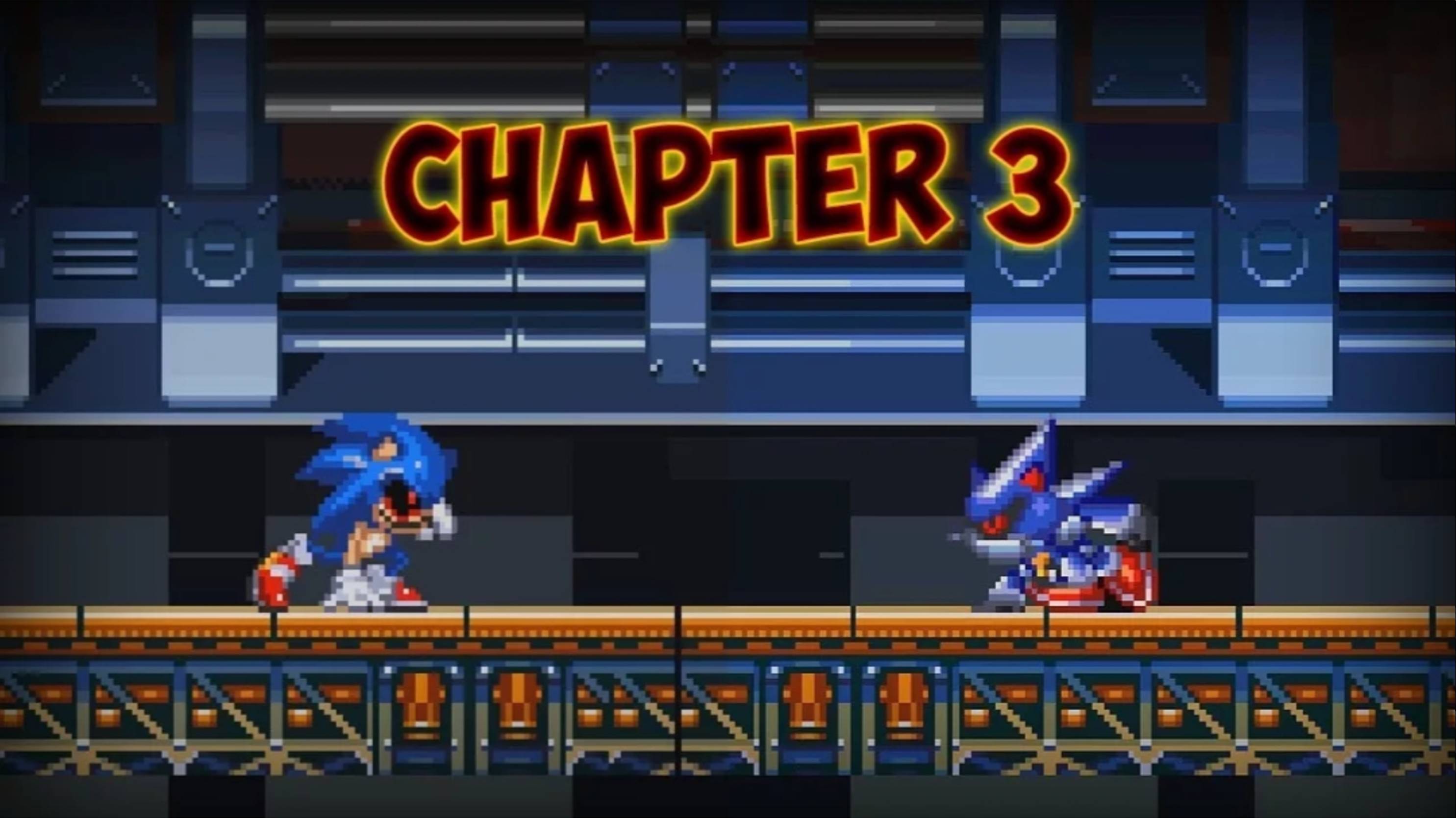 Sonic.exe blood scream часть 5 (глава 3).