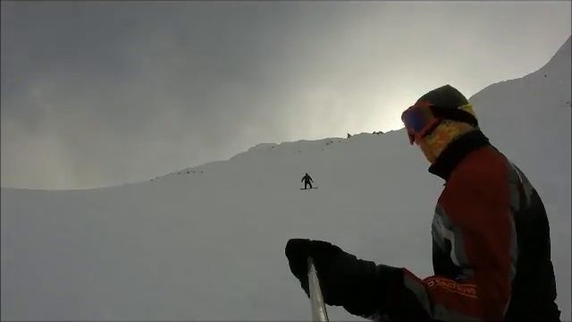 La Hoya snowboard gopro