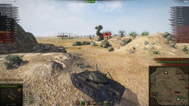 🏆 Т-54 облегчённый ✅ #WOT #UNCLEKOLYA #МАСТЕР