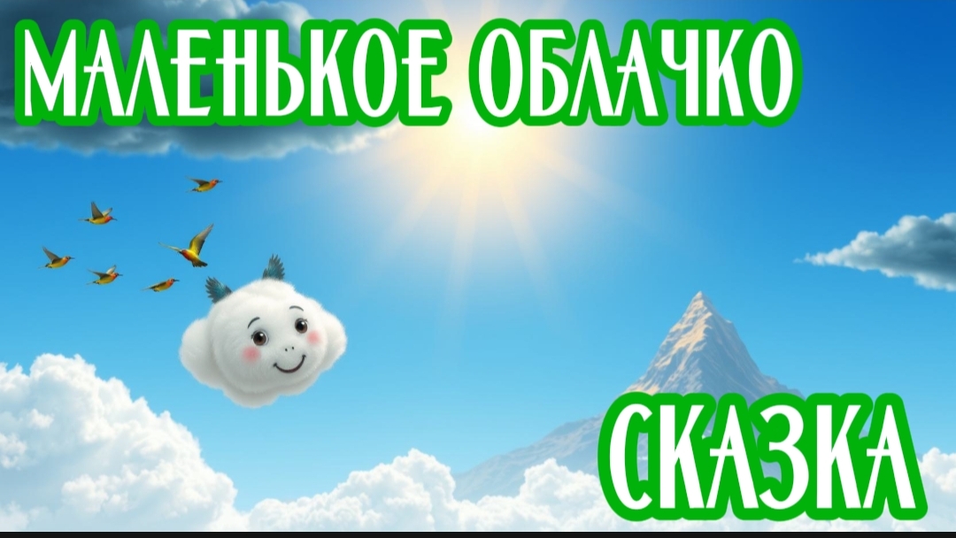 СКАЗКА ДЛЯ ДЕТЕЙ | МАЛЕНЬКОЕ ОБЛАЧКО | ДЕТСКАЯ СКАЗКА