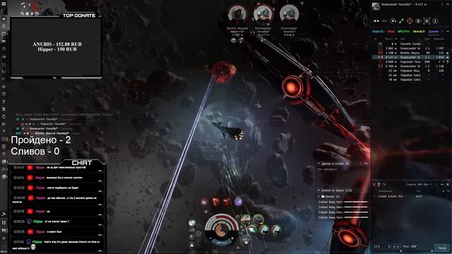 EVE Online Тестим Vagabond за 250кк в 5 безднах