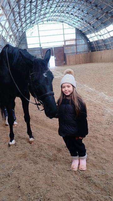 Кира и Дольче Вита. #horse #equestrian #лошади #pony